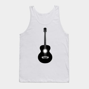 Acoustic guitar silhouette Tank Top